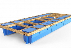 A-type modules – based pontoons with decking